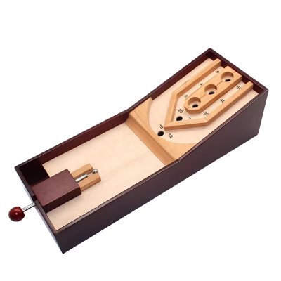 Wooden tabletop basketball game 