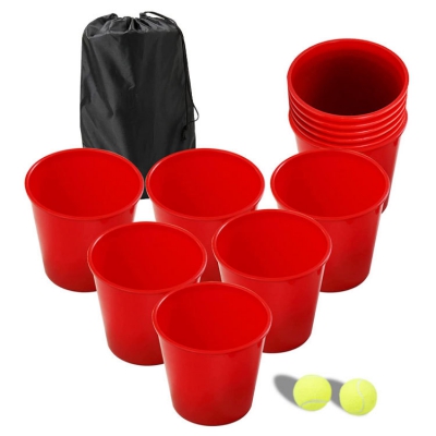 Outdoor Lawn Yard Game Large Beer Pong Beach Bucket Game