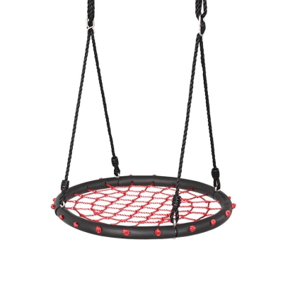 Round Tree Swing Rope Swing Giant Spider Web Tree Swing