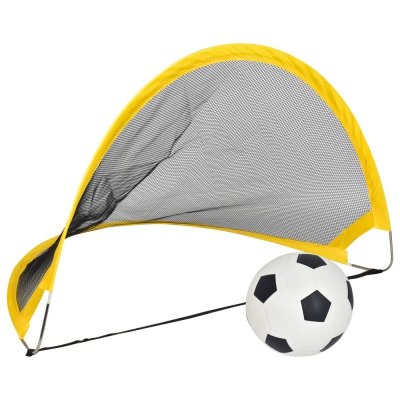 Football Plaything Set 2 PCS Football Netting Mini Kids Pop-up Soccer Goal