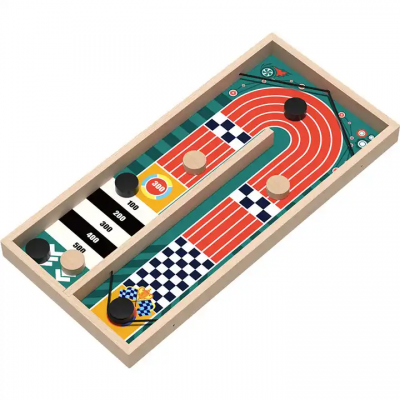 Wooden Soccer Chess Ball Track Game Set Board Game